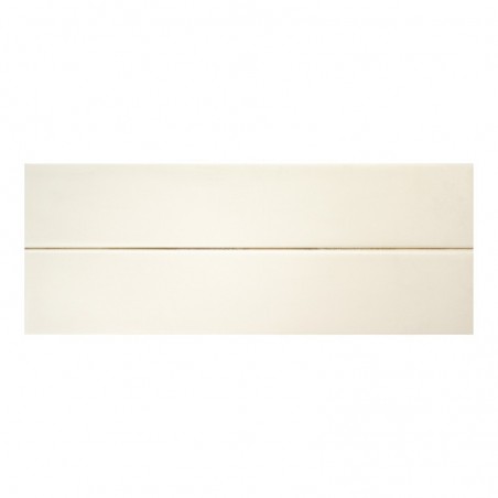 Faïence murale Open Desk Cammeo 12,5X32,5 cm - Blanc Mat 