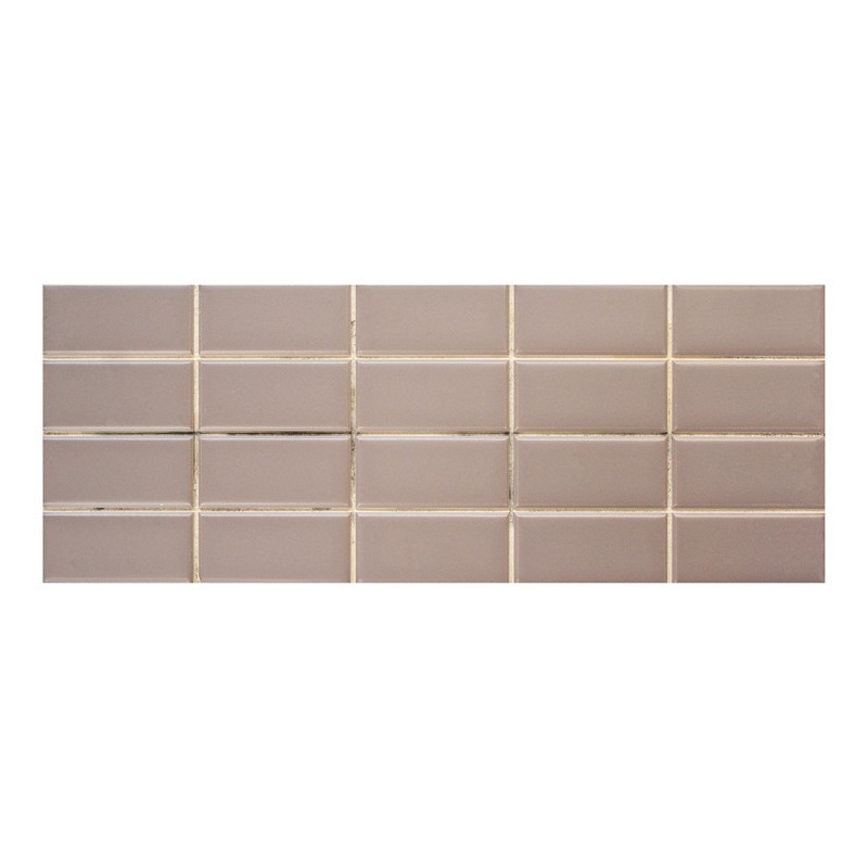 Faïence murale Open Loft Caffe 12,5X32,5 cm - Marron Mat 