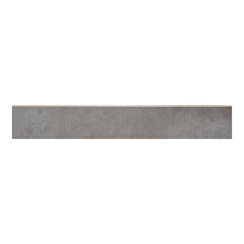 Plinthe Cementine Grigio 7,5X45,5 cm - Gris Antidérapant 