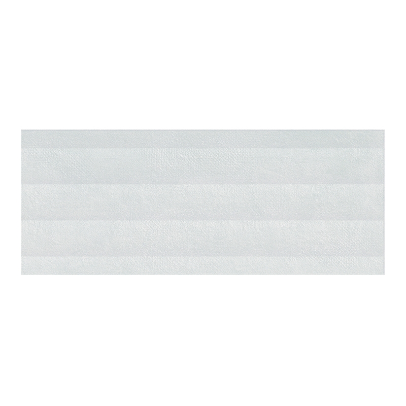 Faïence murale Milo Decor Perla 20X50 cm - Blanc Mat