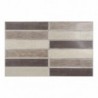 Faïence murale Magnet Mosaico Marron 25X40 cm - Beige Satiné 