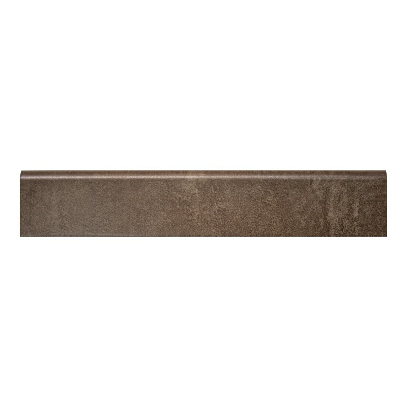 Plinthe Navarra 8X44,5 cm - Marron Mat 