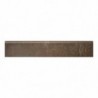 Plinthe Navarra 8X44,5 cm - Marron Mat 